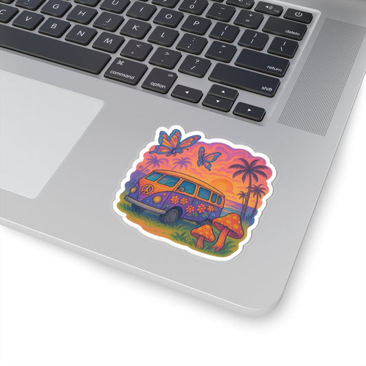 Hippie Bus – Sunset Dreams Sticker