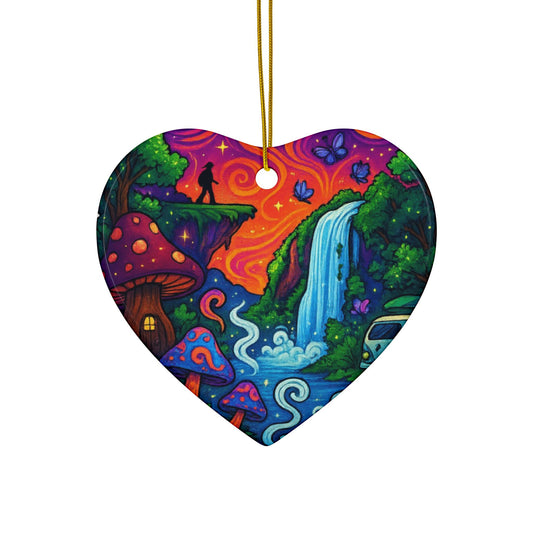 Trippy Hippie Ornament Set