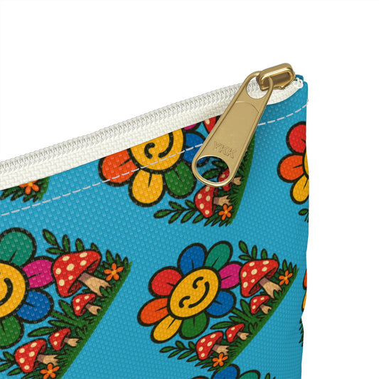 Rainbow Smiley Pouch