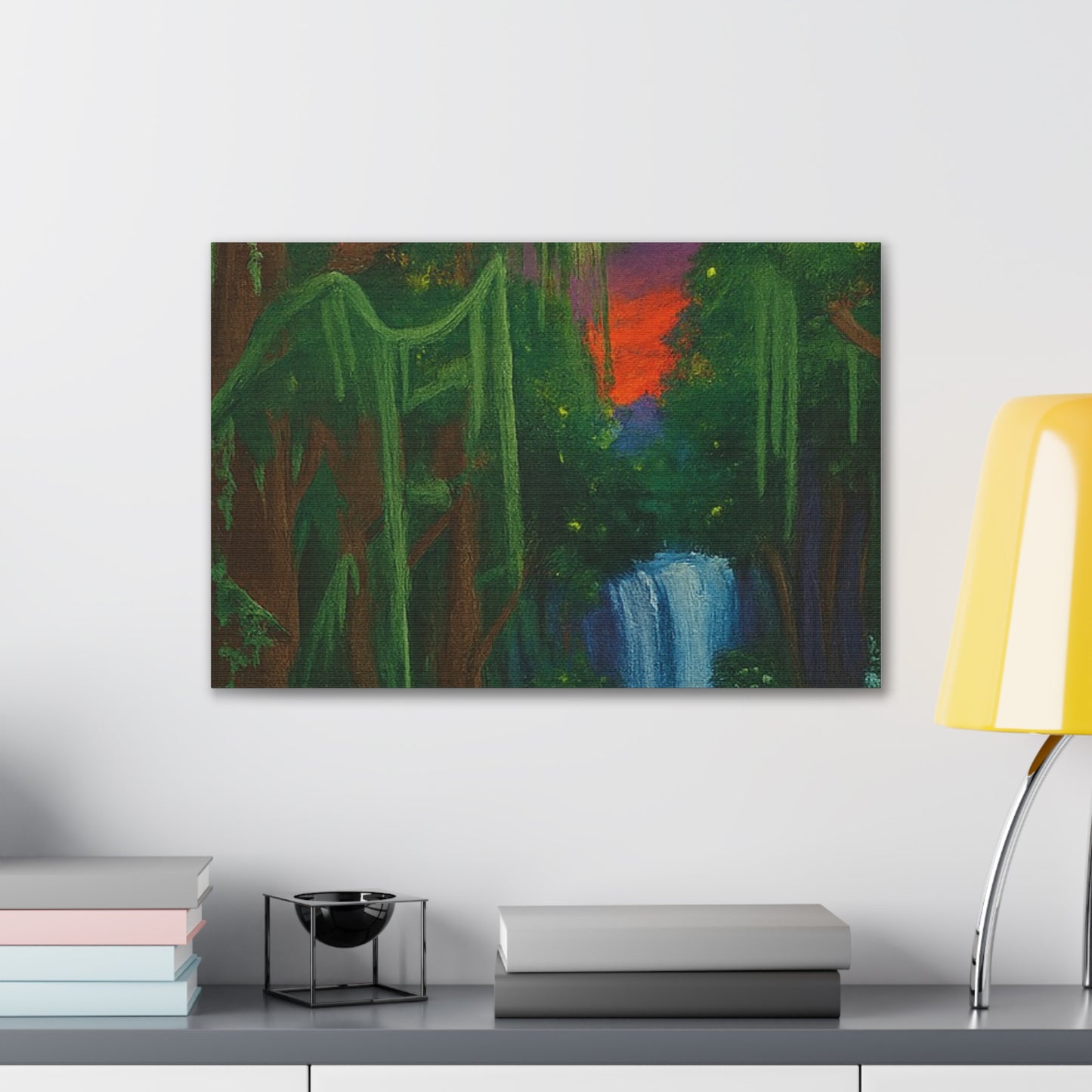 Portals of Nature: Elyndra Rainforest Canvas Print