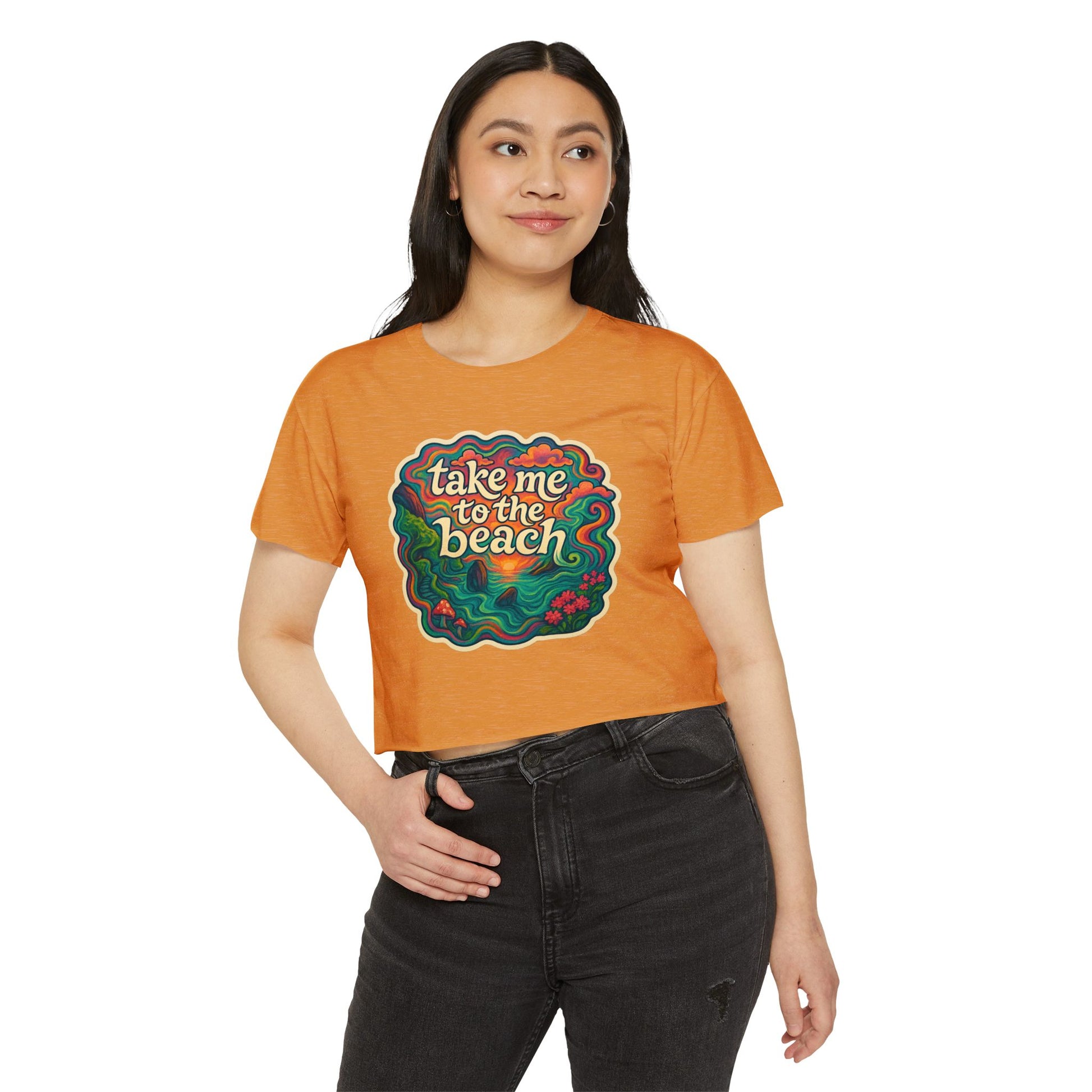 Take Me to the Beach Crop Top
