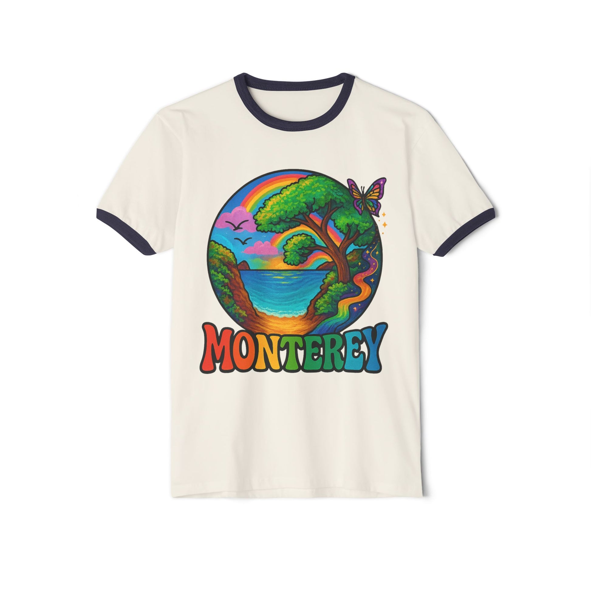 Unisex Cotton Ringer T-Shirt