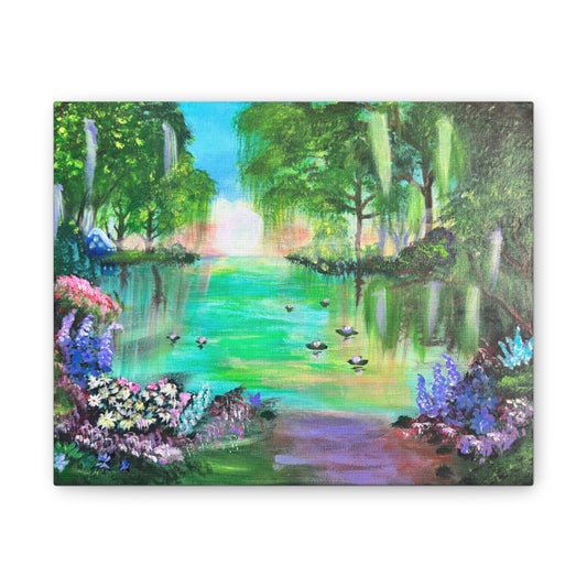 Bayou Dreams Landscape Canvas Print