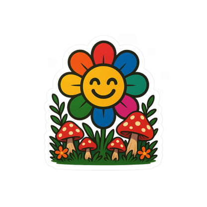 Happy Hippie Sticker