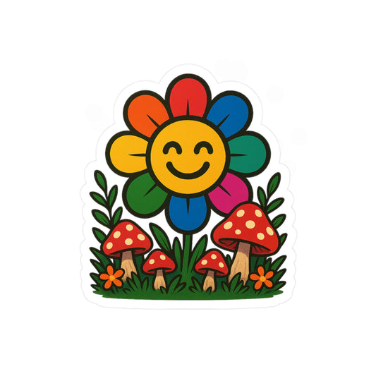 Happy Hippie Sticker