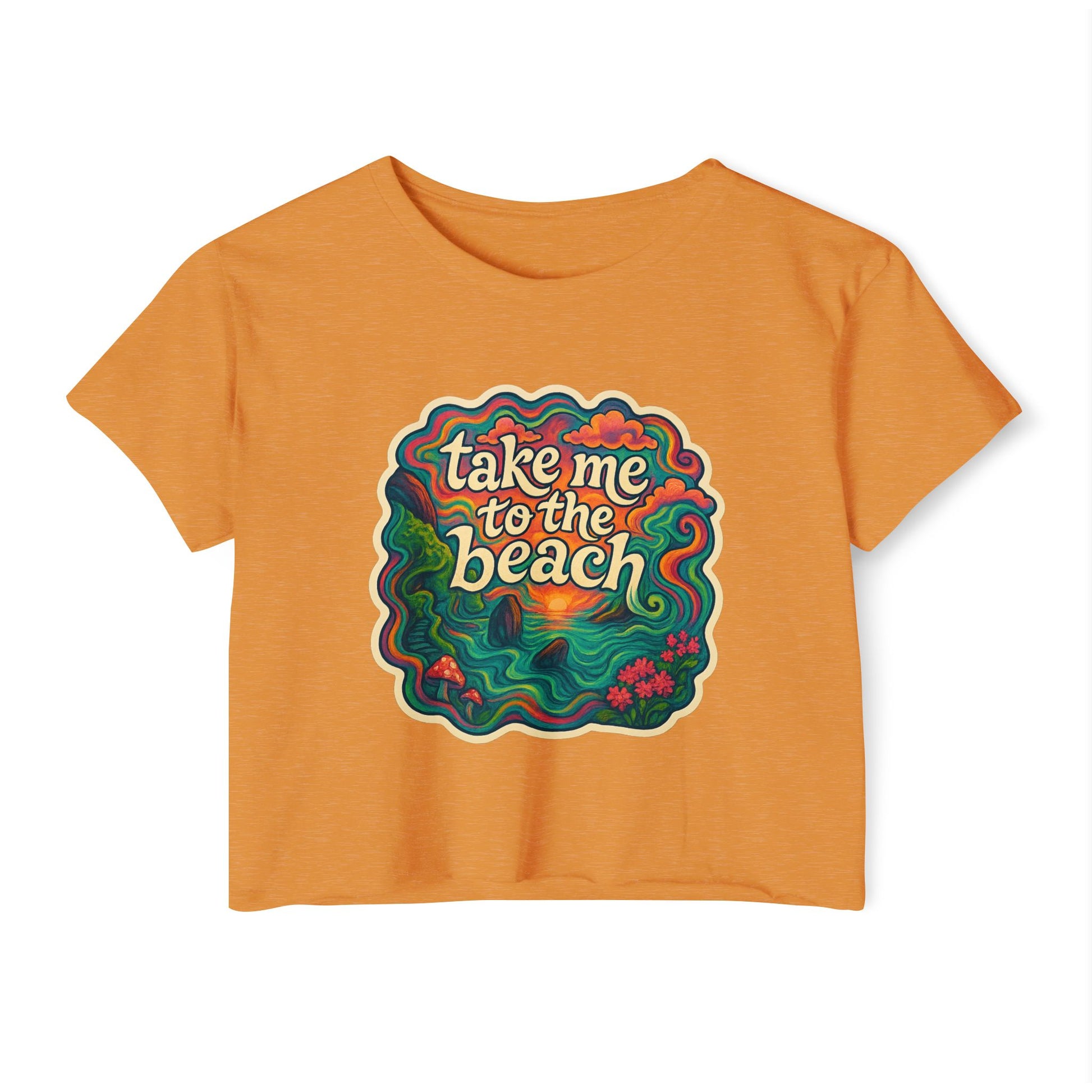 Take Me to the Beach Crop Top