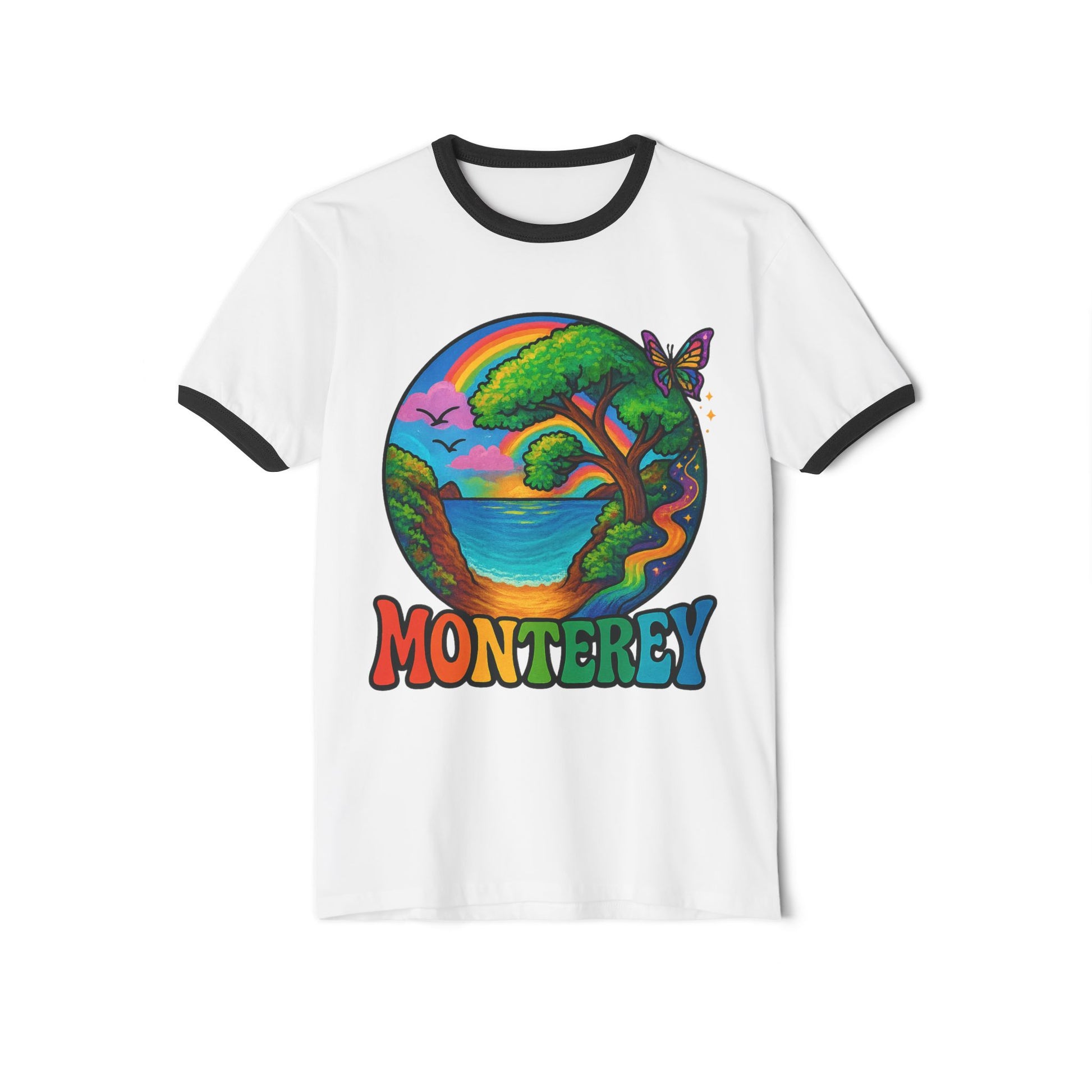 Unisex Cotton Ringer T-Shirt