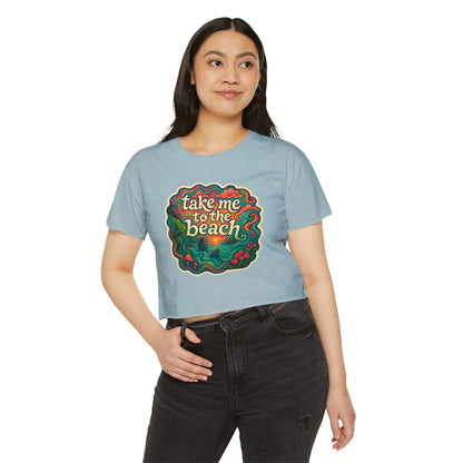 Take Me to the Beach Crop Top