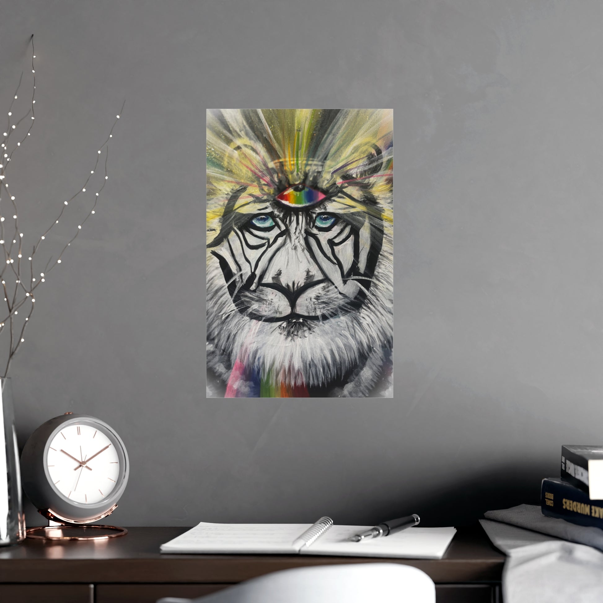 Third Eye Guardian – Cosmic Tiger Print