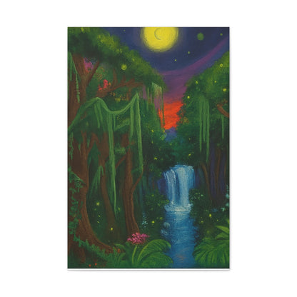 Portals of Nature: Elyndra Rainforest Canvas Print