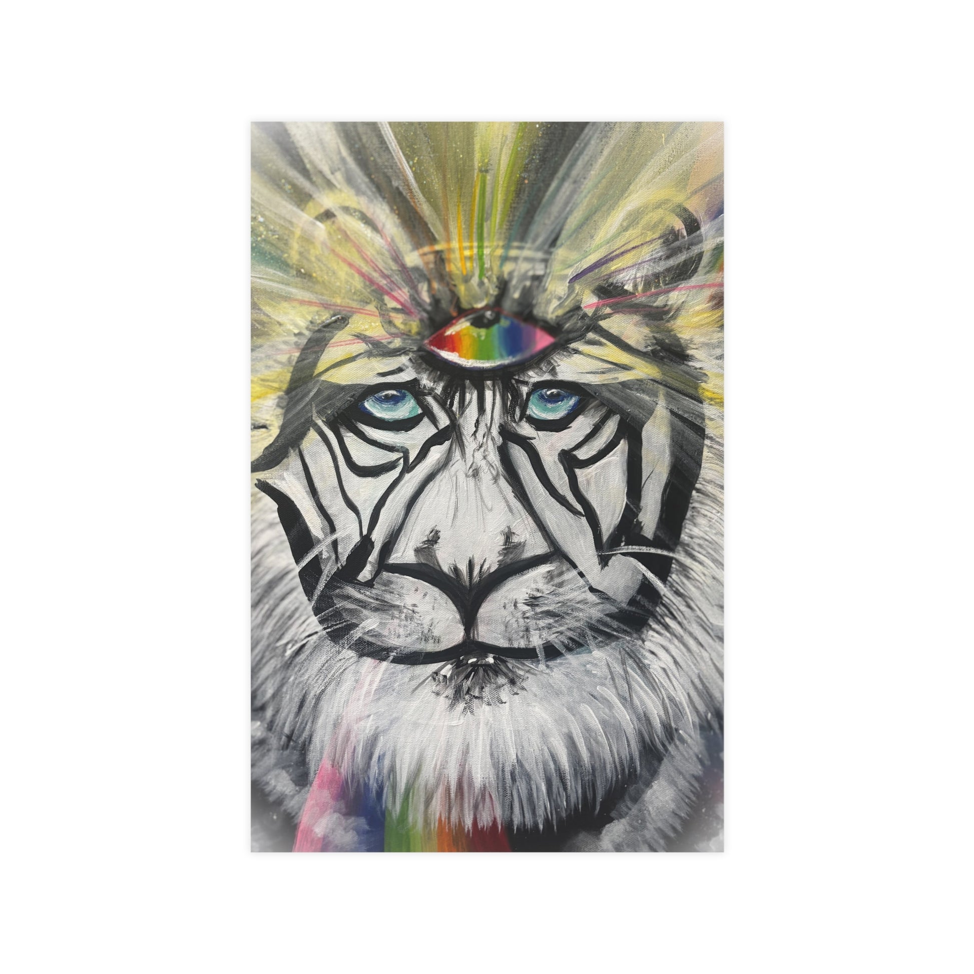 Third Eye Guardian – Cosmic Tiger Print