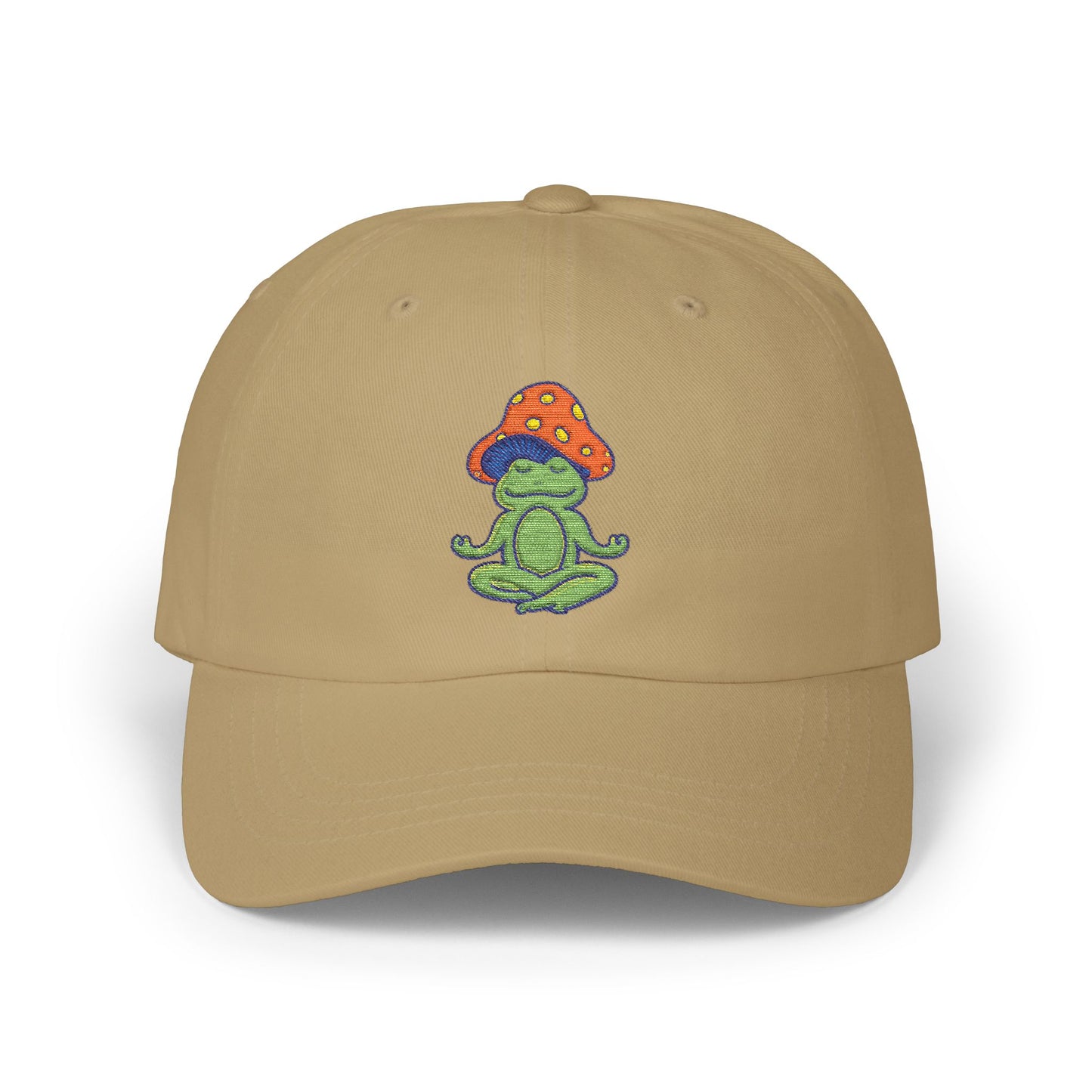 Happy Howi the Meditating Frog Dad Hat