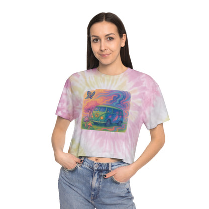 Women's Tie-Dye Crop Tee