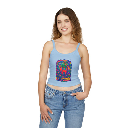 California Strawberry Cottage Tank