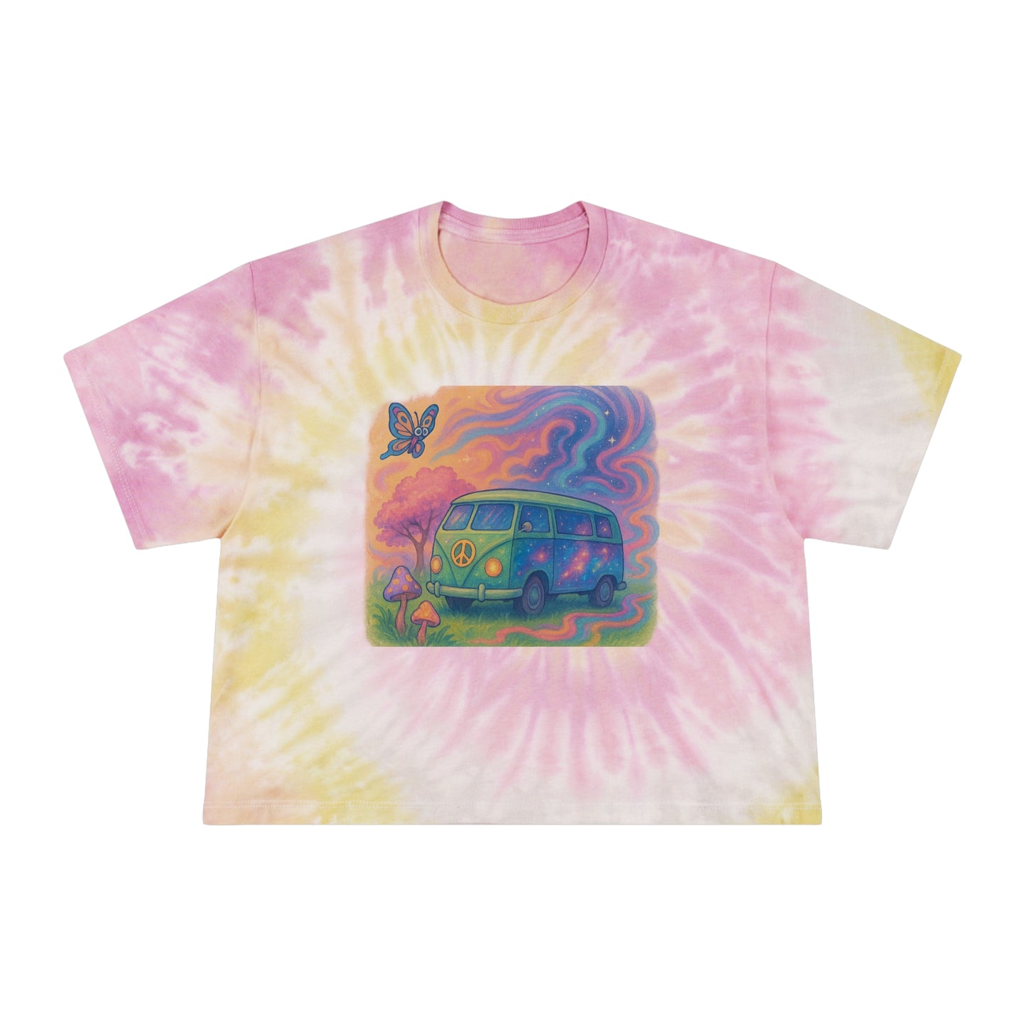 Women's Tie-Dye Crop Tee