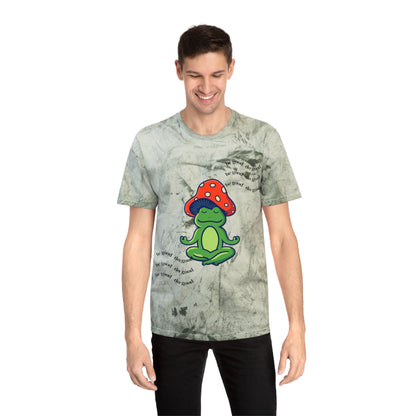 Howi the Meditating Frog Tee - "Be Good, Do Good"