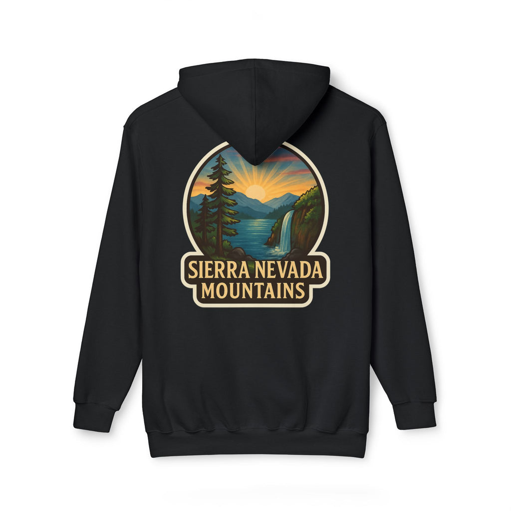 UNISEX Hoodie - Sierra Nevada Mountains Design