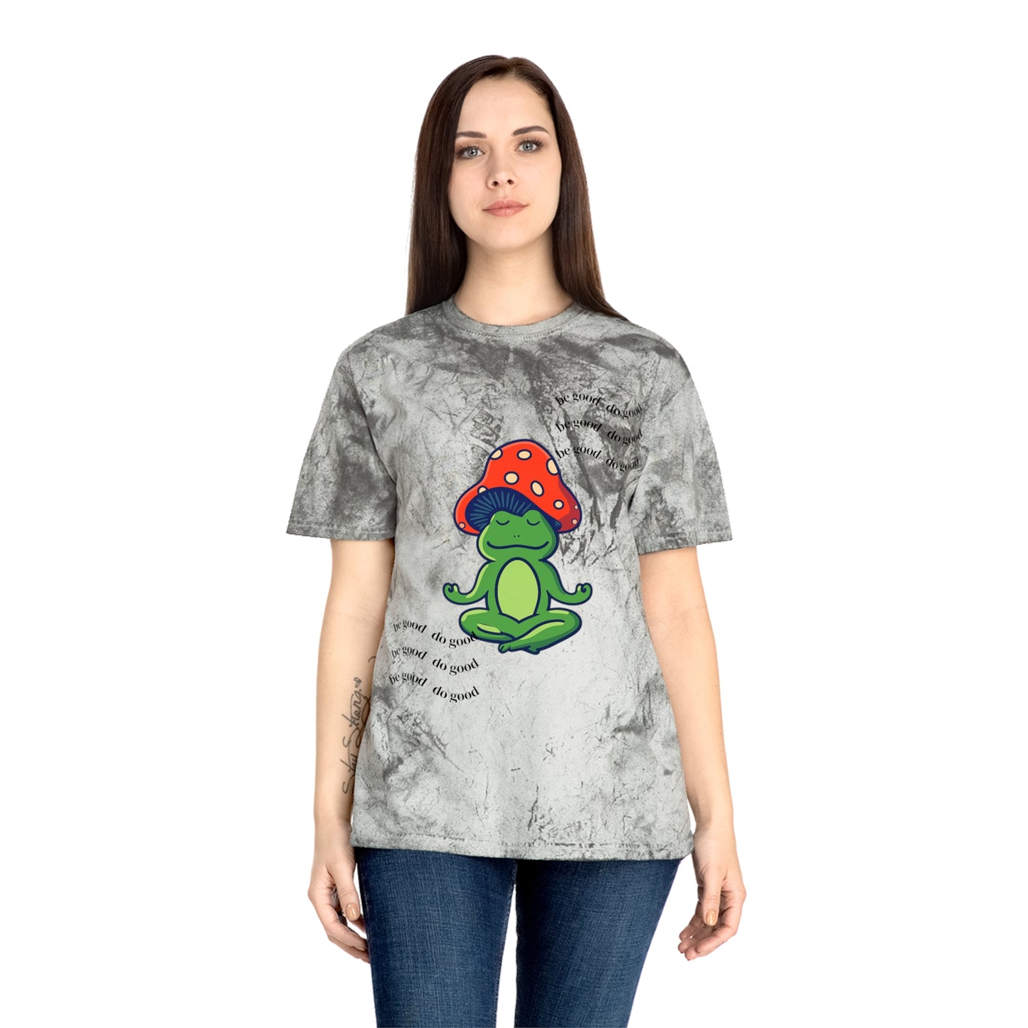 Howi the Meditating Frog Tee - "Be Good, Do Good"