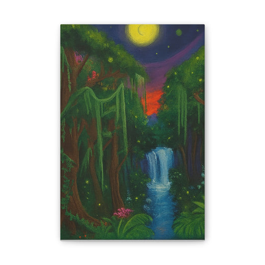 Portals of Nature: Elyndra Rainforest Canvas Print
