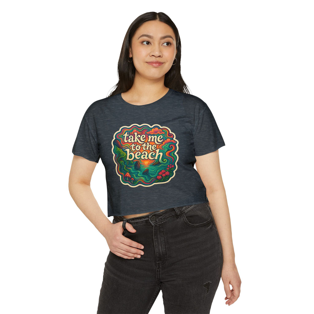 Take Me to the Beach Crop Top