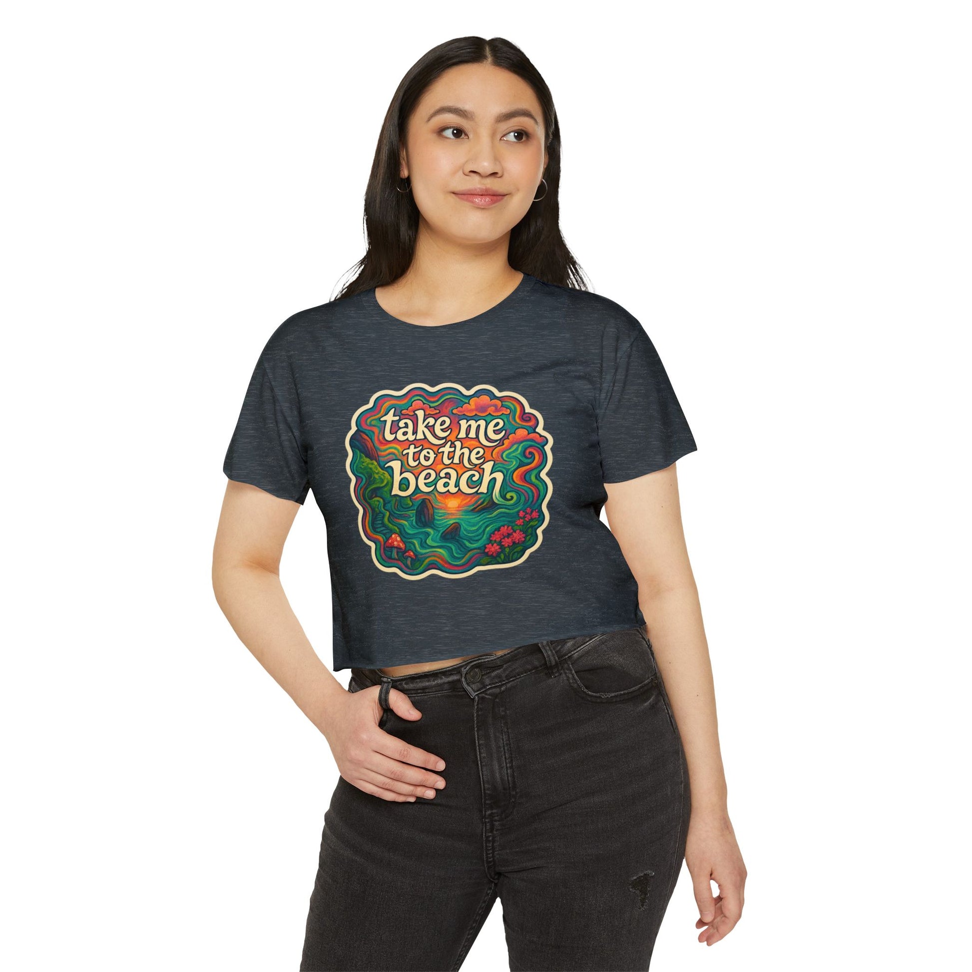 Take Me to the Beach Crop Top