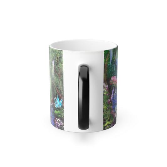 Color Morphing Mug - Enchanting Nature Scene - Perfect Gift for Nature Lovers