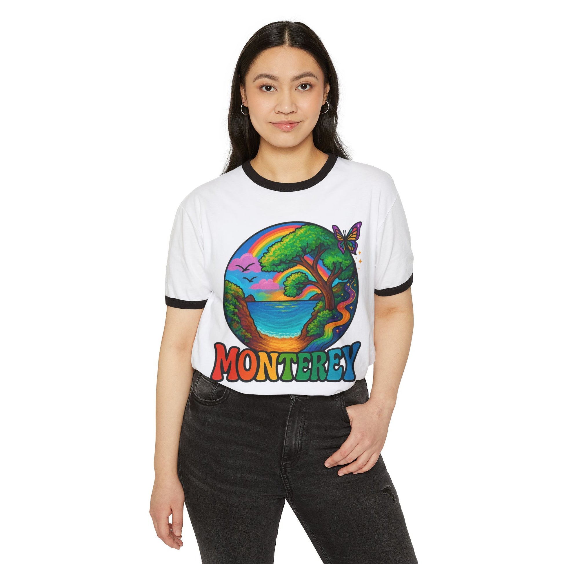 Unisex Cotton Ringer T-Shirt