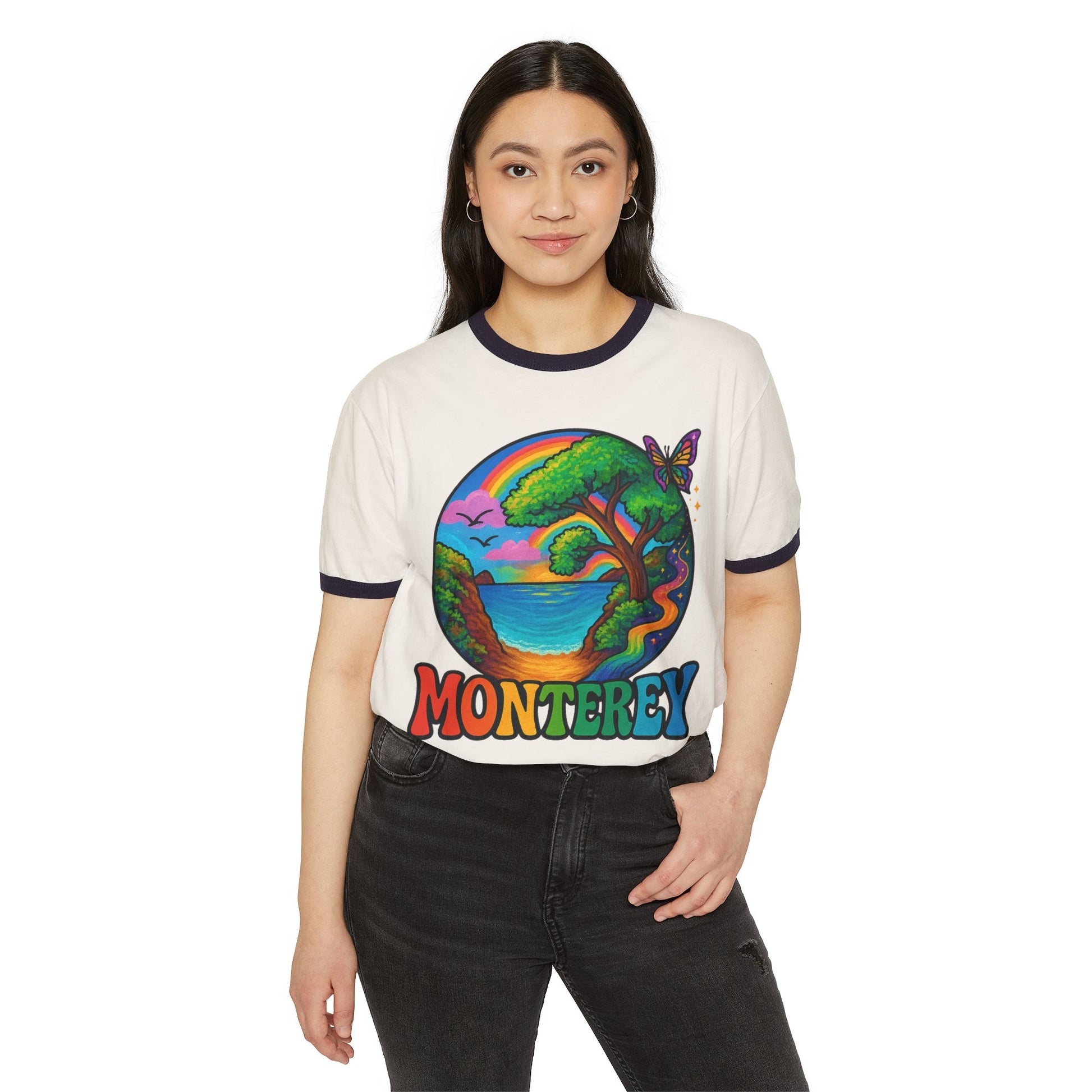 Unisex Cotton Ringer T-Shirt
