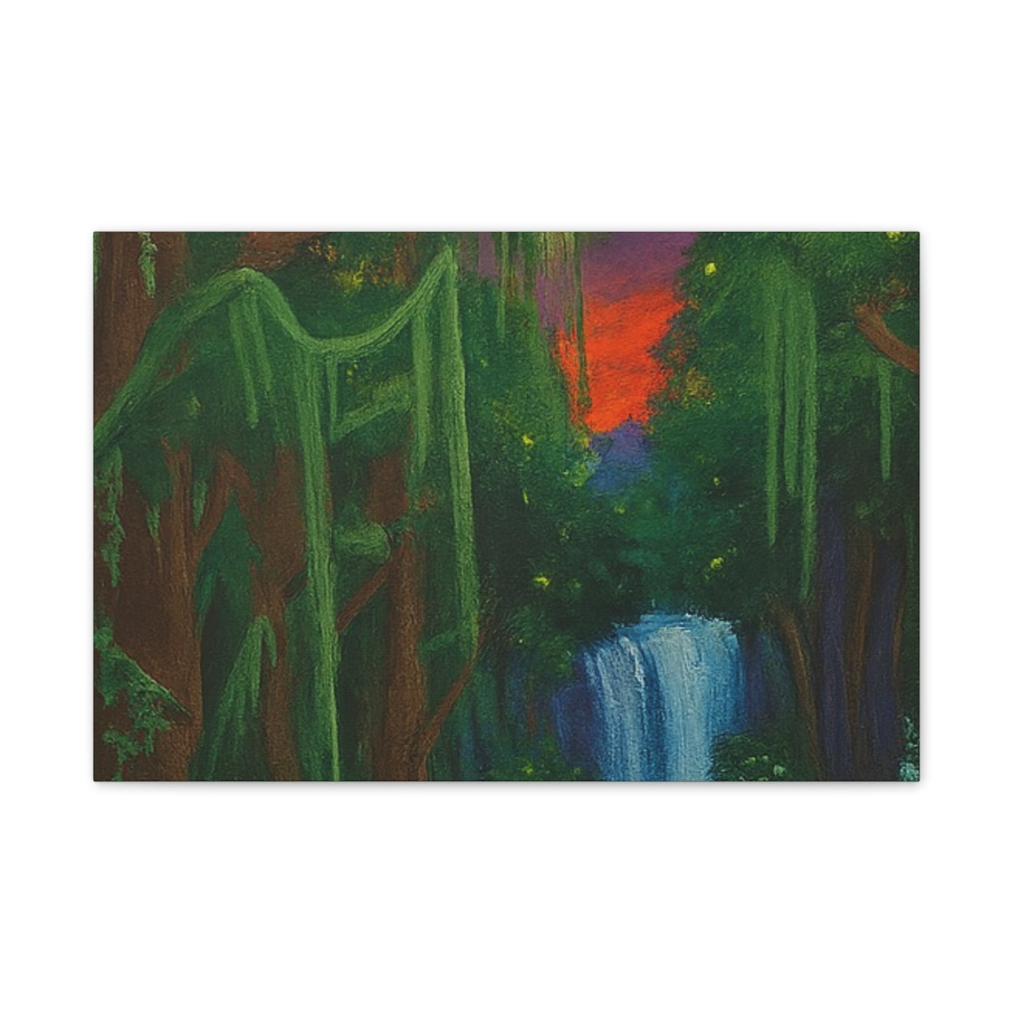 Portals of Nature: Elyndra Rainforest Canvas Print
