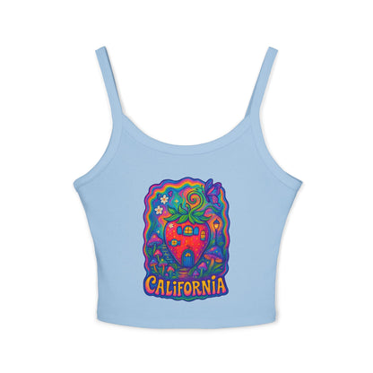 California Strawberry Cottage Tank