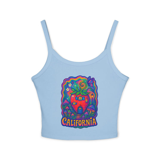 California Strawberry Cottage Tank