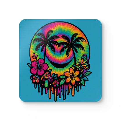 Psychedelic Paradise Coaster Set