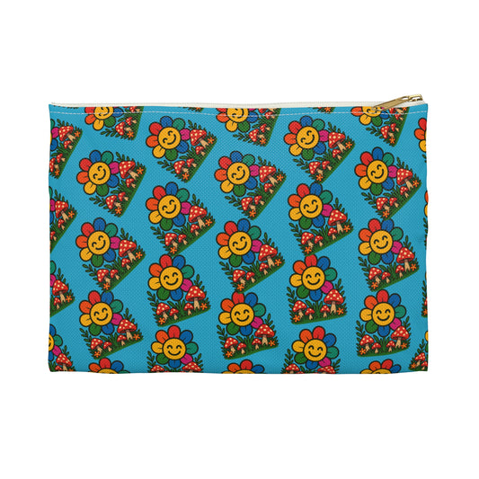 Rainbow Smiley Pouch