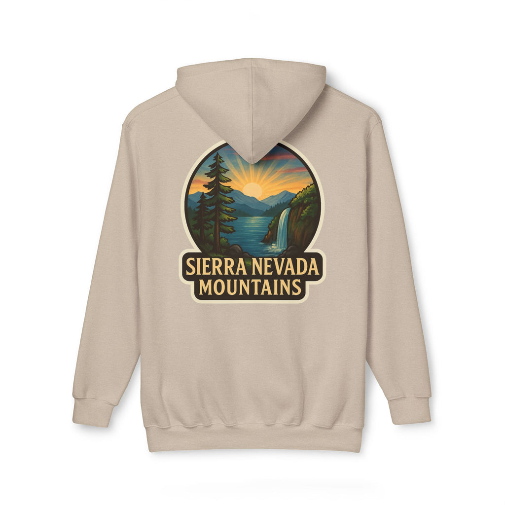 UNISEX Hoodie - Sierra Nevada Mountains Design