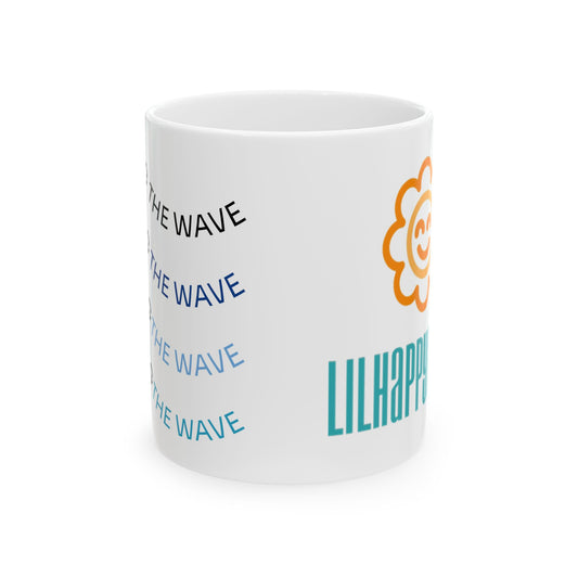 Surf the Wave Ceramic Mug 11oz & 15oz - Perfect Gift for Nature Lovers