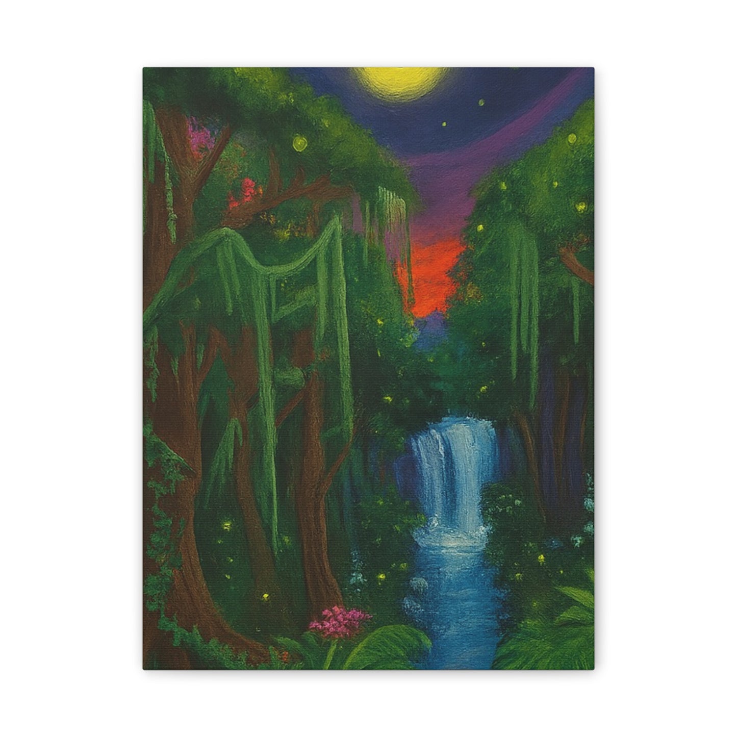 Portals of Nature: Elyndra Rainforest Canvas Print