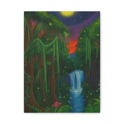 Portals of Nature: Elyndra Rainforest Canvas Print