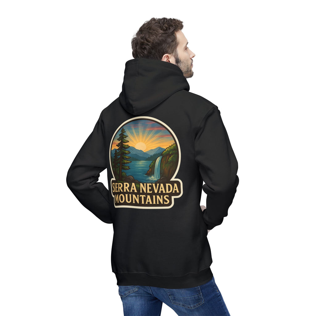 UNISEX Hoodie - Sierra Nevada Mountains Design