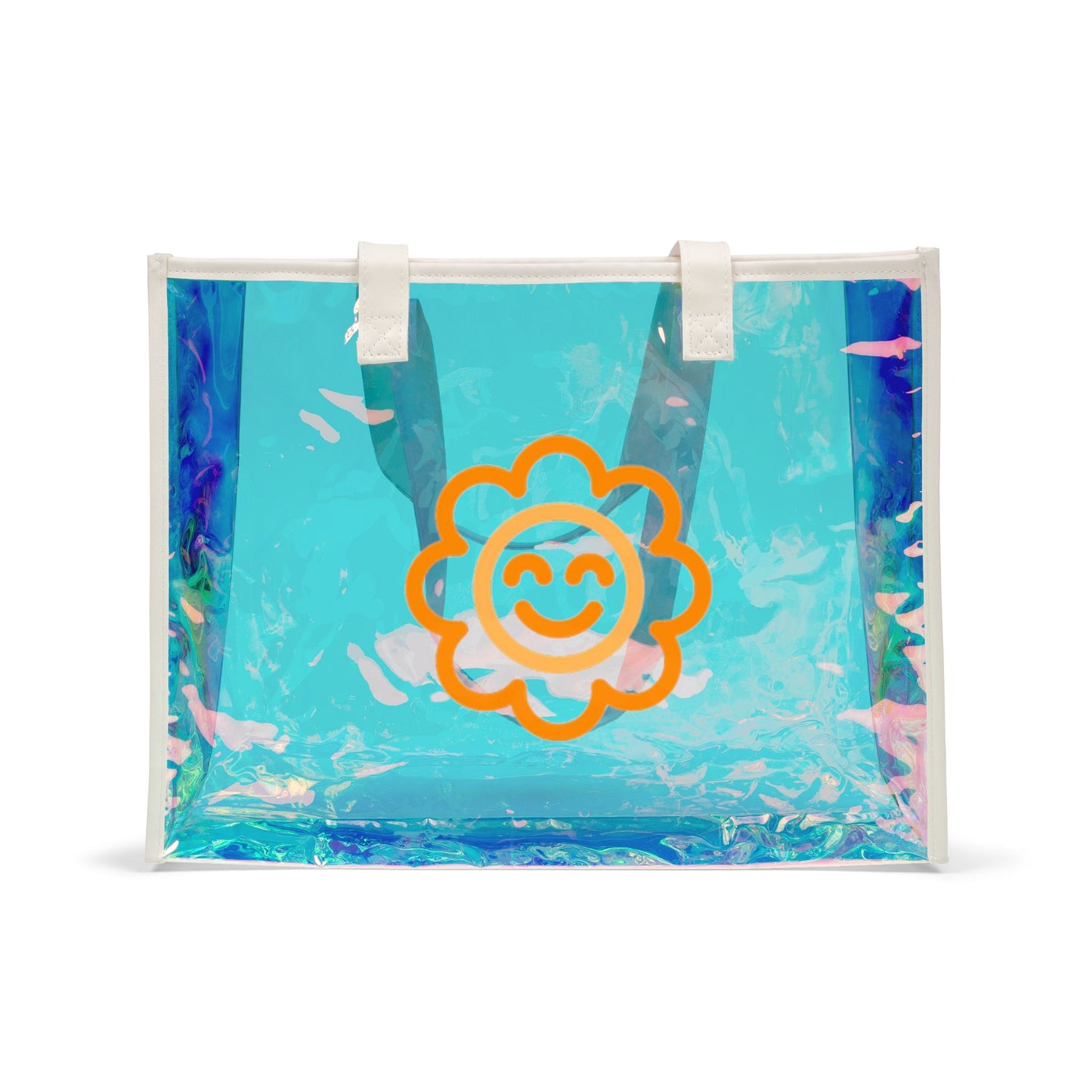Holographic Lil Happy Hippie Tote