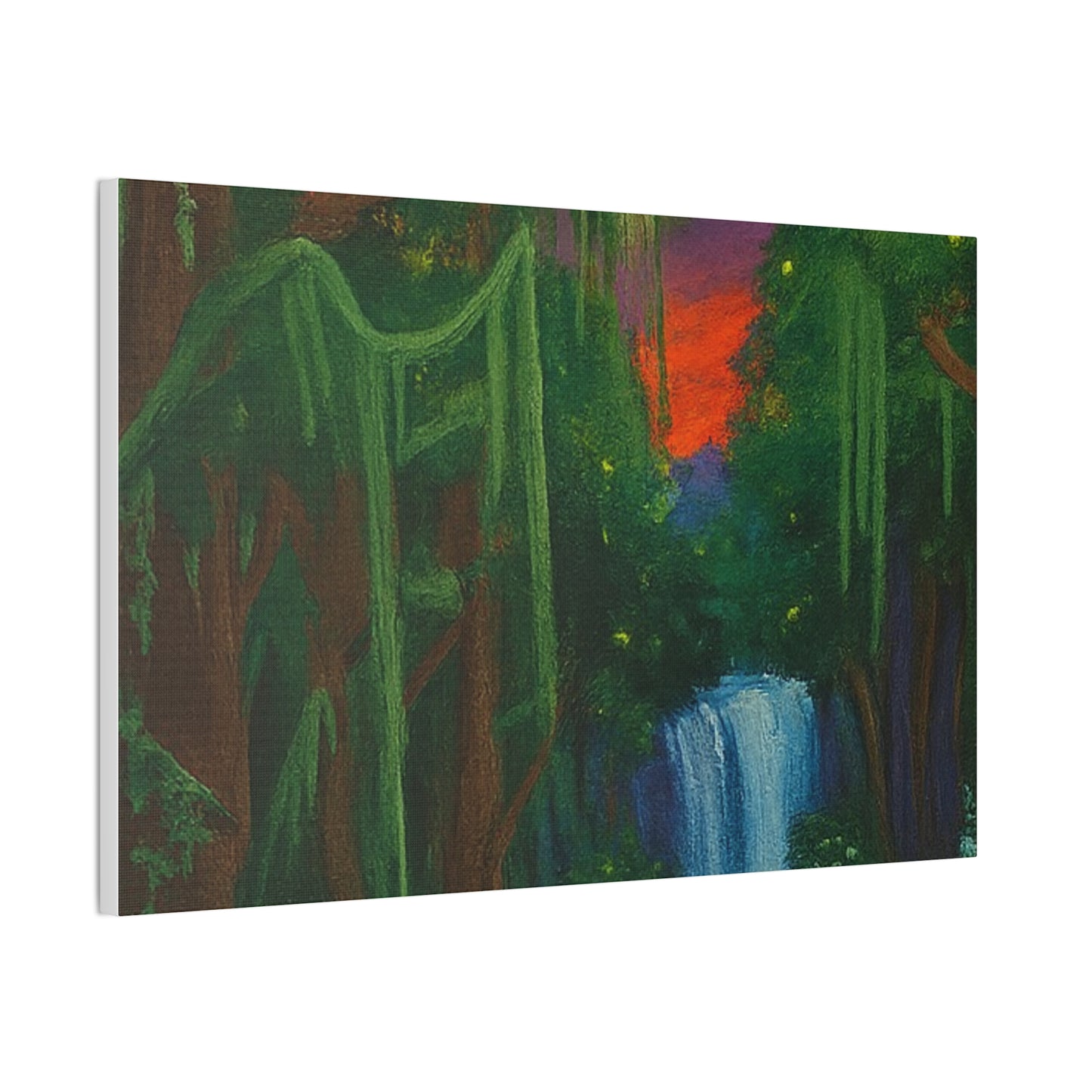 Portals of Nature: Elyndra Rainforest Canvas Print