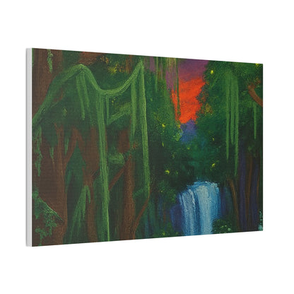 Portals of Nature: Elyndra Rainforest Canvas Print