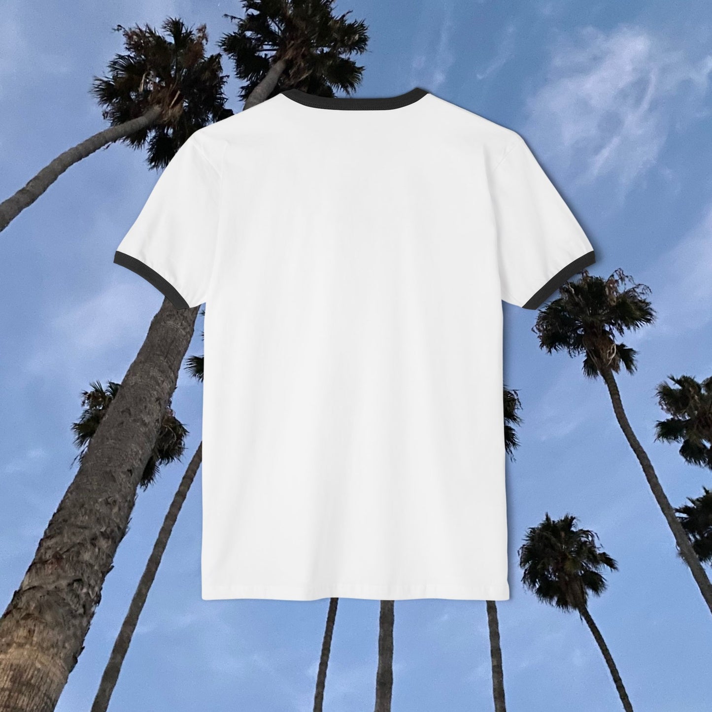 Adventure Club Ringer Tee - Unisex Cotton T-Shirt for Nature Lovers, Perfect for Summer Festivals, Casual Outings, Travel.