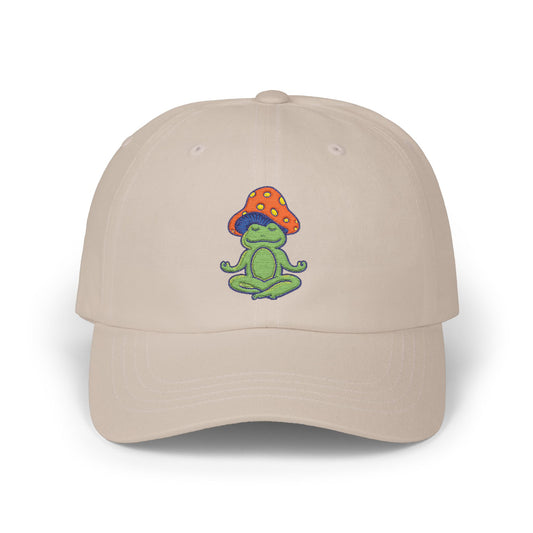 Happy Howi the Meditating Frog Dad Hat