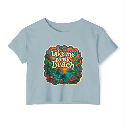 Take Me to the Beach Crop Top