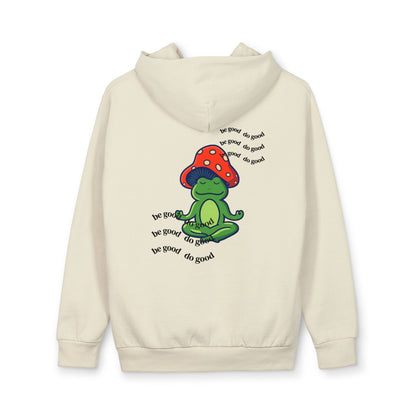 Howi the Meditating Frog Hoodie - "Be Good, Do Good"