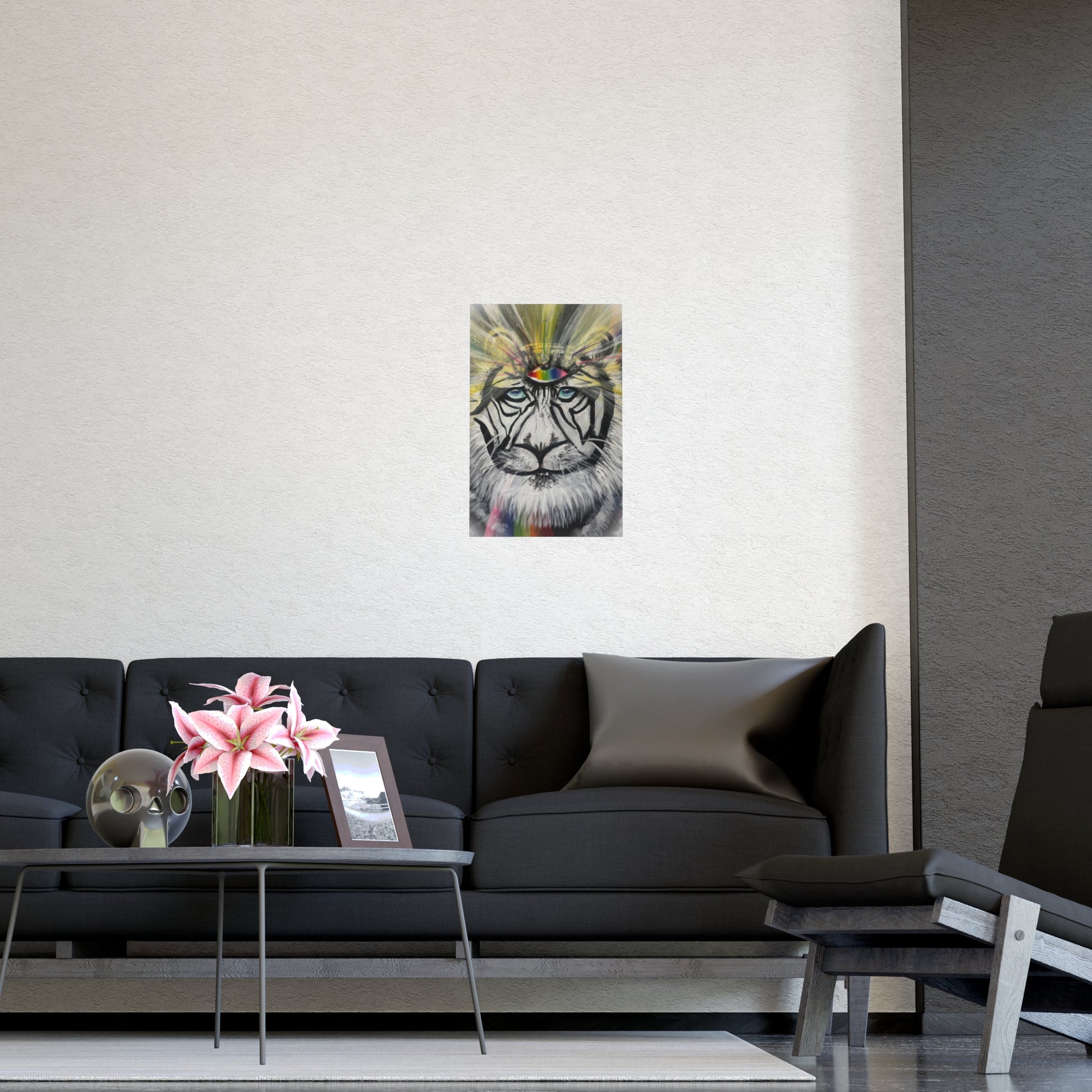 Third Eye Guardian – Cosmic Tiger Print