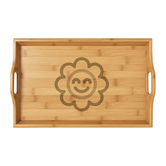 Lil Happy Hippie Bamboo Rolling Tray