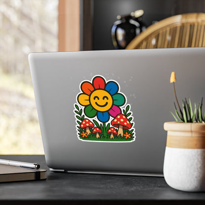 Happy Hippie Sticker