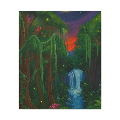 Portals of Nature: Elyndra Rainforest Canvas Print